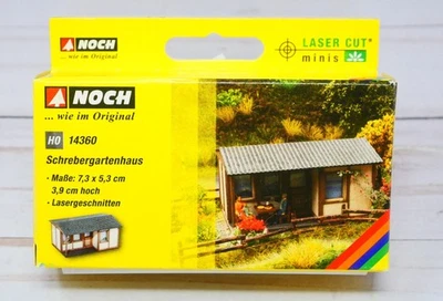 Noch Laser Cut Minis 14360, Garden Plot Shed Building Kit, HO Scale - Image 1 of 3
