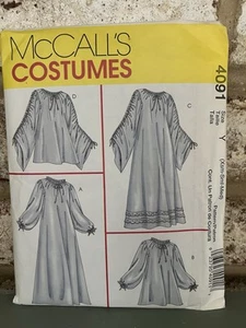 McCalls Schnittmuster 4091 Damen / Misses Negligee zwei Längen Gr. XS-M ungeschnitten - Bild 1 von 2