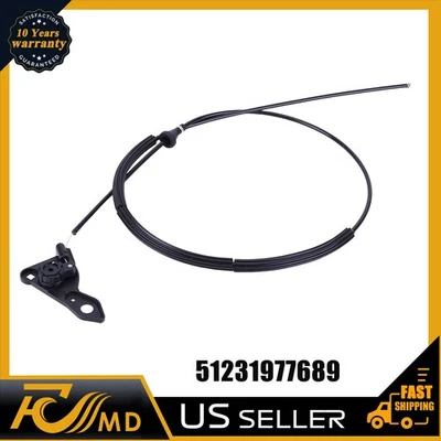 CABLE LIBERACIÓN CAPÓ 51231977689 BMW E36 CUPÉ 2 PUERTAS 318IS 323IS 325IS 328IS Foto 1 de 4