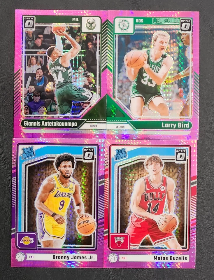 2024-25 Optic Basketball HYPER PINK PRIZMS with Rated Rookies You Pick the Card - Image 1 of 1
