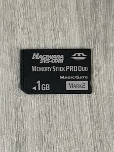 Sony PSP 1GB Memory Stick Pro Duo Magic Gate Memory Card - Picture 1 of 1