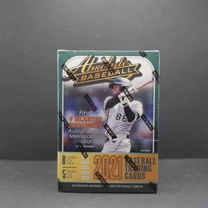 2021 Panini Absolute Baseball Blaster Box AUTO or MEM! UNOPENED FACTORY SEALED - Picture 1 of 4