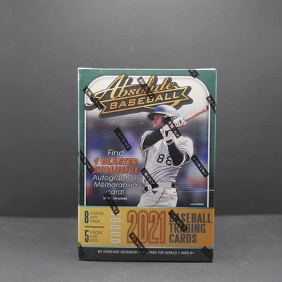 2021 Panini Absolute Baseball Blaster Box AUTO or MEM! UNOPENED FACTORY SEALED - Image 1 of 4