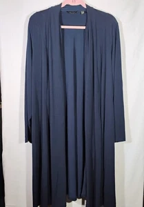 Susan Graver (Every Day) Womens Regular Liquid Knit Duster Cardigan A310722 - Picture 1 of 8