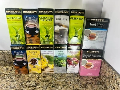 Cajas surtidas de té Bigelow - Tú eliges - 28/caja - Envío gratuito verde, negro Foto 1 de 4