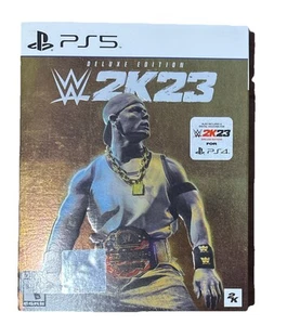 WWE 2K23 Deluxe Edition PS5 Sony PlayStation 5 LN Tested And Working Excellent - Picture 1 of 2