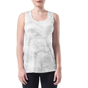 Athletic Works Women's Core Racerback Tank Top Size XS 0/2 XXL 20 White Camo NWT - Picture 1 of 1