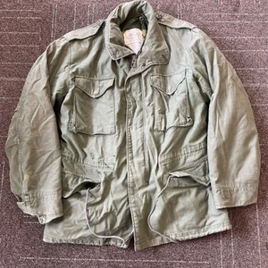 Vintage US Army Coat Cold Weather Field Jacket Men's Medium OG-107 Liner - Picture 1 of 8