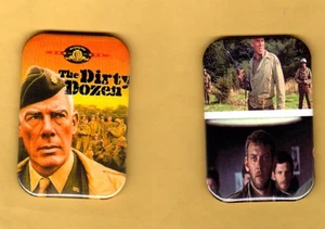 THE DIRTY DOZEN    2 REFRIGERATOR MAGNET  2" X 3"  WITH ROUNDED CORNER - Picture 1 of 4