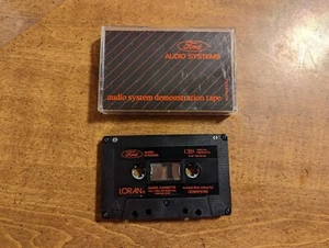 VINTAGE 1987 FORD AUDIO SYSTEM DEMONSTRATION CASSETTE TAPE LORAN PA032 - Bild 1 von 4