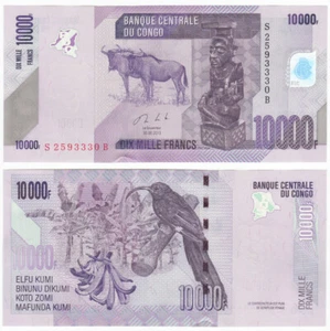 CONGO D.R. 10000 francos 2013 P-103 sin circular - Imagen 1 de 1