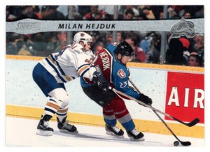 Milan Hejduk  Colorado Avalance (Hockey Card) 2001-02 Topps Stadium Club # 51 MT