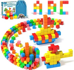 42-PC Magnetic Building Blocks for Kids - Montessori Autism Sensory Toy - Picture 1 of 8
