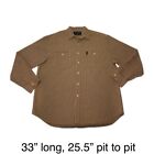 Abercrombie Fitch Shirt Men L Vintage Cotton Flannel Plaid Long Sleeve