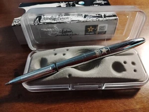 US ARMY star logo  CHROME bullet Fisher Space Pen- 400AR-STAR gift box - Picture 1 of 7
