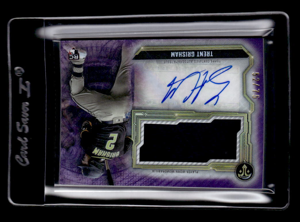 TOPPS MLBカード TRIPLE THREADS TRENT GRISHAM PADRES 10/50 #ASJR-TG 送料無料 中古 IT2 2020 Topps Triple Threads - Trent Grisham #ASJR-TG for sale