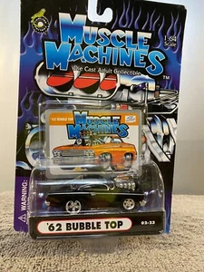 Funline Muscle Cars 1:64 scale '62 Bubble Top in factory sealed blister pac 2001 - Picture 1 of 12