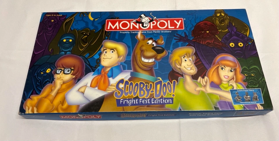 Scooby Doo Monopoly Fright Fest Edition Board Game Pieces Parts  - Image 1 of 1