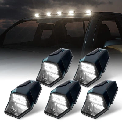 For Dodge Ram 2500/3500 Cab Marker Roof Running Clearance Lights Super Duty 5PCS - Image 1 of 4