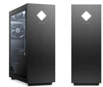 HP Omen 25L Chassis Gaming micro-ATX PC Case 600w PSU Glass RGB Cooler Master - Image 1 of 4