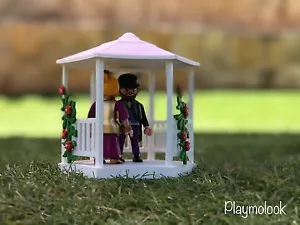 FIGURAS MINIATURA TONNELLE BODA VICTORIANA PLAYMOBIL NO INCLUIDAS - Imagen 1 de 4