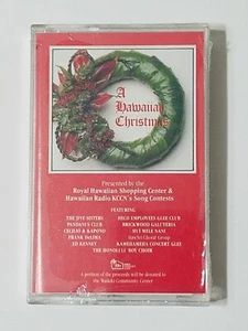 A Hawaiian Christmas Cassette (1989) -- NEW! CRACKED CASE - Picture 1 of 8