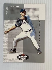 2002 Fleer Box Score #56 Roger Clemens - Picture 1 of 2