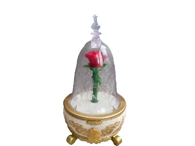 Disney Beauty and the Beast Enchanted Rose Musical Light up Jewelery Box - Image 1 of 4