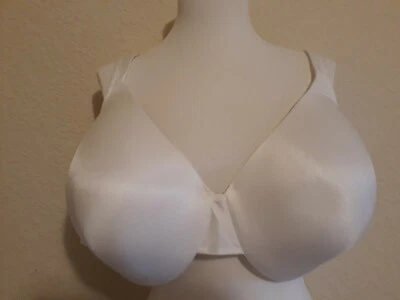 Comfort Choice White 48C U/W Lt Foam Cups Comfort Straps Bra #27-0802-2 XLNT - Imagem 1 de 4