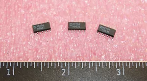 QTY (100) CD74ACT04M HARRIS SOIC-14 HEX INVERTER ACT04 NOS 2 TUBES - Picture 1 of 2