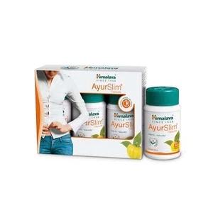 3 Flaschen x 60 Kapseln Himalaya Ayur Slim, 180 Kapseln natürlich abnehmen - Bild 1 von 5