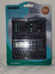 Casio Digital Diary 32KB To Do List, Telephone Directory, Memo, Clock, Etc. New - Bild 1 von 2