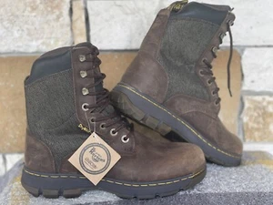 New Dr. Martens AW004 XJS 05 T Brown Leather Men Boots US Size 11 M - Picture 1 of 9