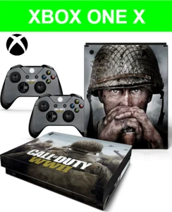 Xbox One X Decal Sticker Skin Wrap Vinyl + Controller - Picture 1 of 2