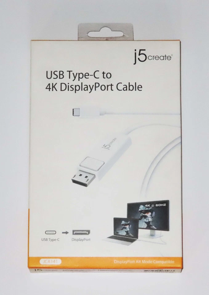 j5Create USB-C To VGA, USB-C To DisplayPort, VGA To DisplayPort Adapter Cable - Image 1 of 2