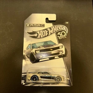 Hot Wheels 2018 50th Anniversary ZAMAC Flames #2 Chevy Camaro Concept 1:64 FRN25 - Picture 1 of 1