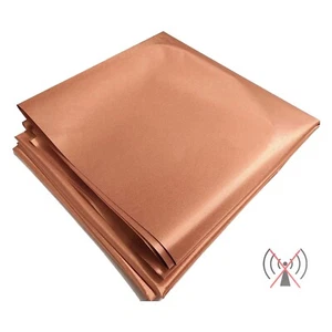 1/2/3/4/5 Meter EMF Protection Pure Copper Fabric-Blocking RFID Radiation signal - Picture 1 of 12