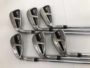 TaylorMade M6 Iron Set 6 Clubs 5-Pw REAX 85 Stiff Flex Left-Hand - Picture 1 of 6