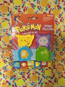 Vintage Pokemon Party Favor Maze Puzzle - Picture 1 of 3