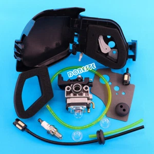 Kit de filtro de aire de carburador para Honda GX35 GX35NT HHT35S UMK435 Carb 16100Z6K801 - Imagen 1 de 6