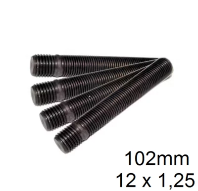 Serie 4 Colonnette SPARCO 249125100 per Distanziali LUNGHE 102mm M12 Passo 1,25  - Imagen 1 de 3