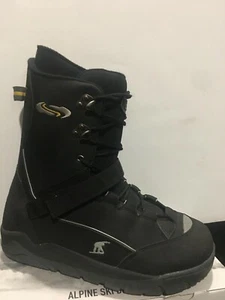 NEW Size 13 or 14 SnowJam Black Grey Red SNOWBOARD BOOTS - Imagen 1 de 4