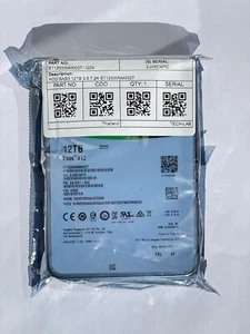NEW!!! SEAGATE EXOS X12 ST12000NM0027 12TB SAS 3.5 12Gbps Hard Drive HDD - Picture 1 of 2