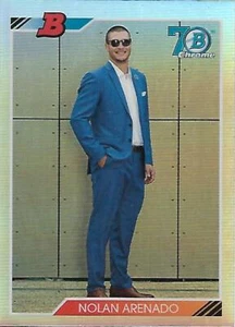 Bowman Chrome 2017 Nolan Arenado Colorado Rockies 1992 diseño # 92B-NA - Imagen 1 de 2