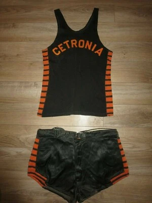 Cetronia Basketball Team Game Used Worn Jersey Shorts Uniform Vintage - Image 1 of 4