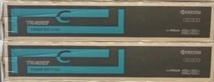 2 New Genuine Factory Sealed OEM Kyocera TK-8507 Cyan Toners TK8507C - Picture 1 of 1