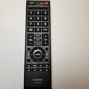 Telecomando originale TOSHIBA CT-90325 nero OEM testato e funzionante - Foto 1 di 4
