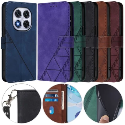 Folio Card Wallet PU Leather Cover Case For Xiaomi 15 Redmi Note 14 Pro 13 12 11 - Image 1 of 4