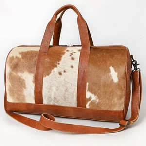 AD American Darling Duffel Hair On Genuine Leather Western Women Bag | Handbag - Picture 1 of 8