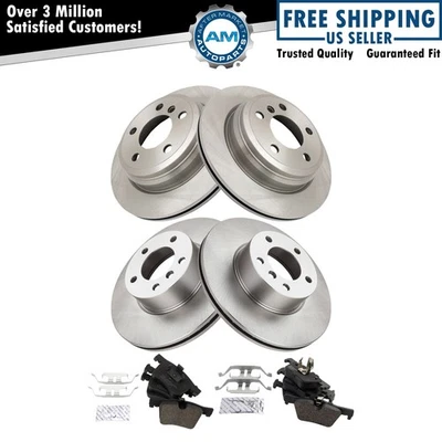 Brake Pad & Rotor Kit Ceramic Fits 13-20 BMW - Image 1 of 4